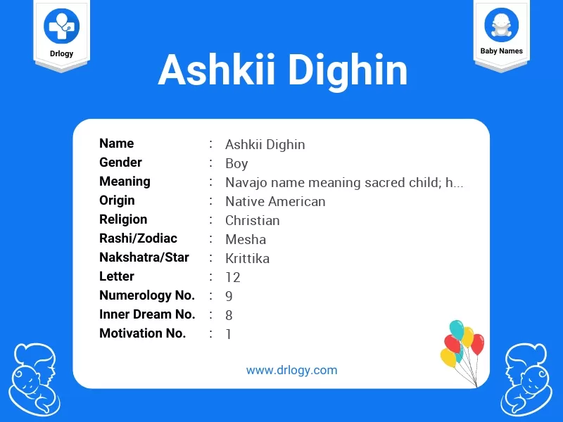 Ashkii Dighin Name Meaning